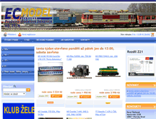 Tablet Screenshot of ecmodel.cz